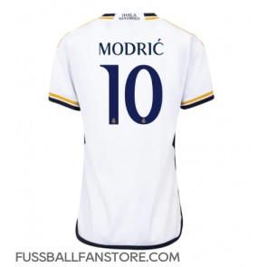 Real Madrid Luka Modric #10 Replik Heimtrikot Damen 2023-24 Kurzarm